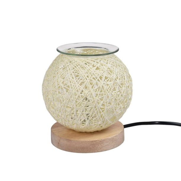 Oil & Wax melt Ceramic Burner with a Shimmering Pearlecent finish